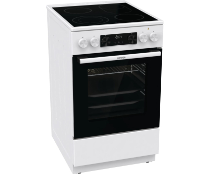 Kuchenka elektryczna GORENJE GECS5C70WA, AirFry, Programy Parowe, AquaClean, GentleClose, 50cm